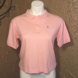 C3--Polo by Ralph Lauren crop top